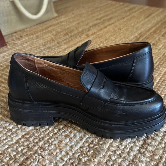 Miz mooz Legend Black Leather Loafers - Picture 5 of 6